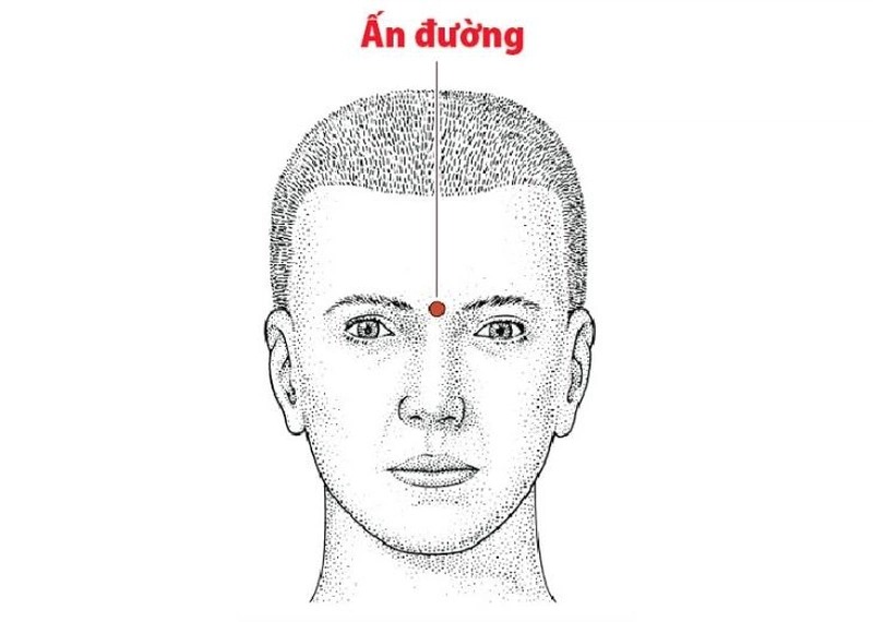 cách bấm huyệt chữa đau đầu