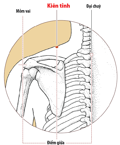 cách bấm huyệt chữa đau đầu