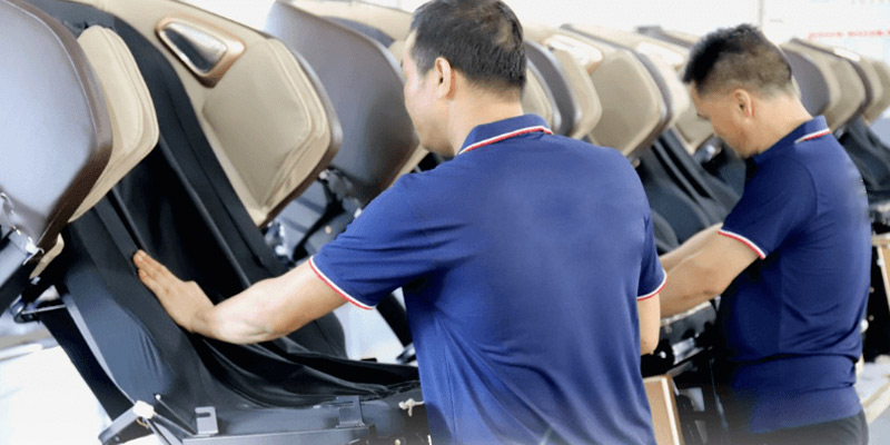 Bọc ghế massage - Giải pháp giữ ghế luôn mới