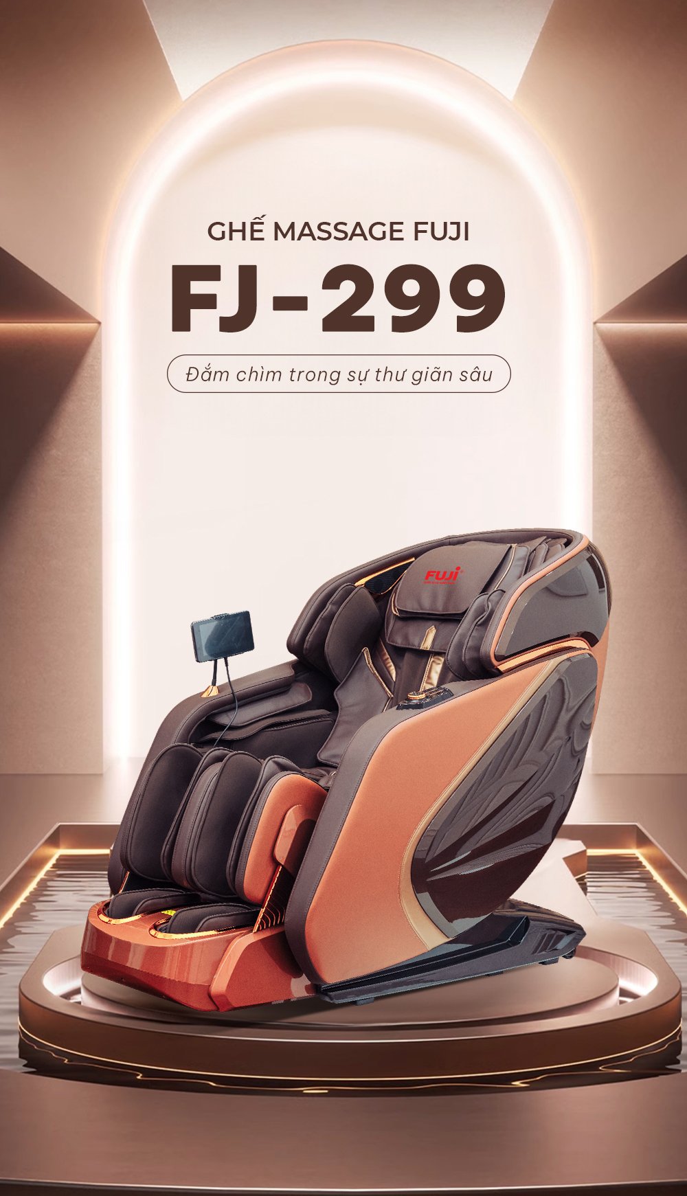 Fuji - Thương hiệu ghế massage nhập khẩu uy tín