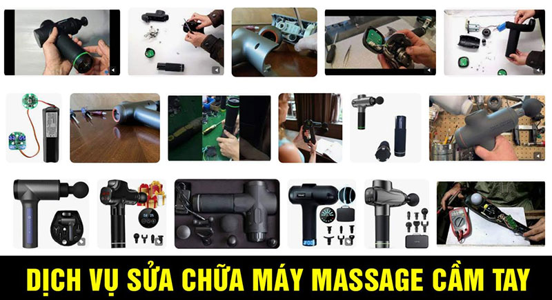 Top 5 địa chỉ sửa máy massage cầm tay Hà Nội uy tín