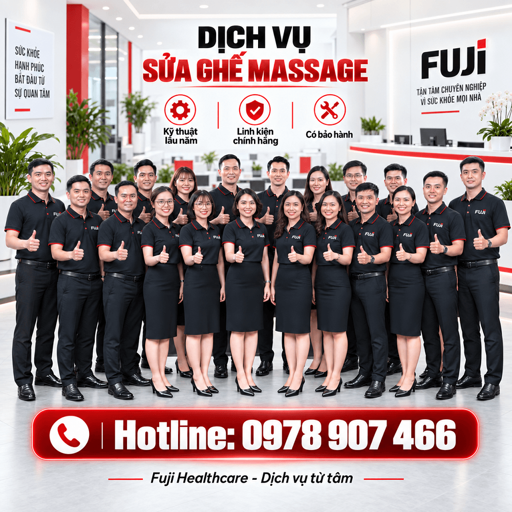 Sửa ghế massage ở TP.HCM uy tín - 0965 263 259