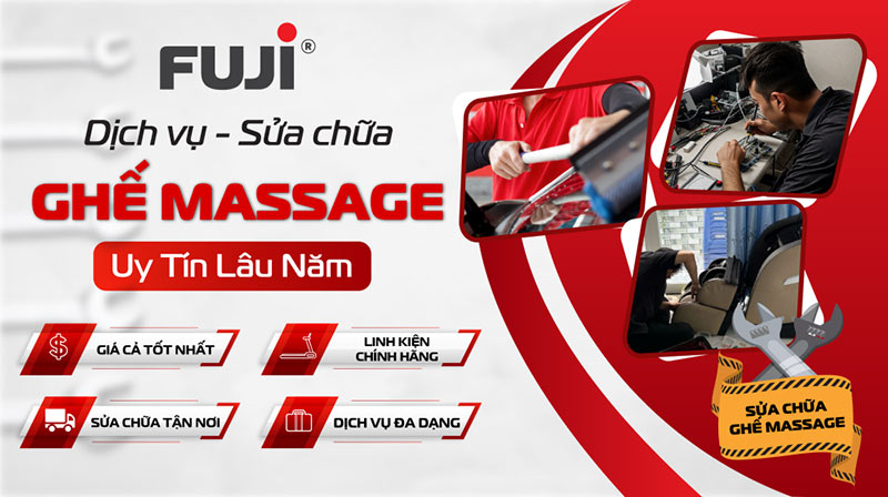 Địa chỉ nhận sửa ghế massage tại Thái Nguyên