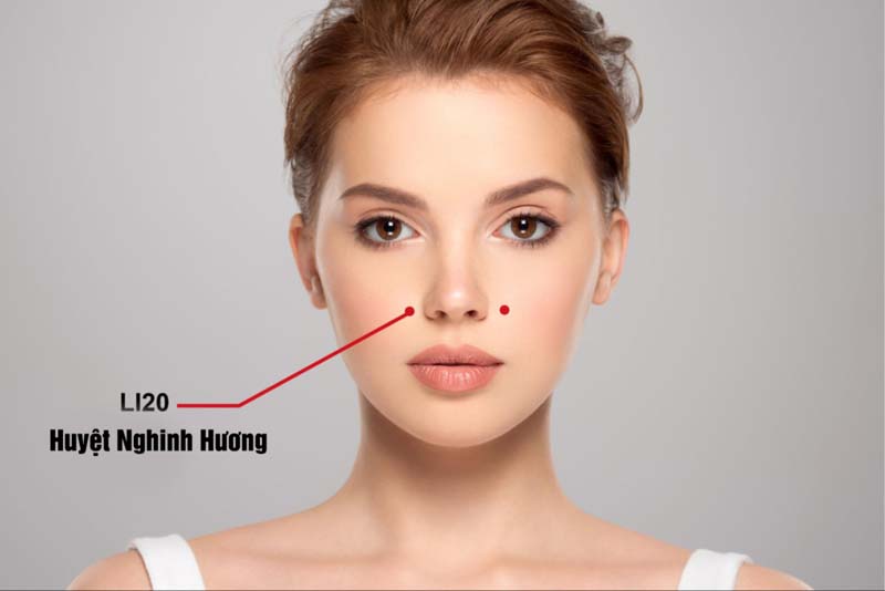 Huyệt Nghinh Hương: Vị trí, công dụng và cách châm cứu, bấm huyệt