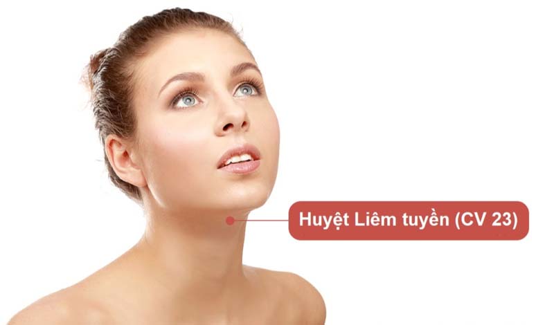 Huyệt Liêm Tuyền: Vị trí, tác dụng và cách châm cứu bấm huyệt