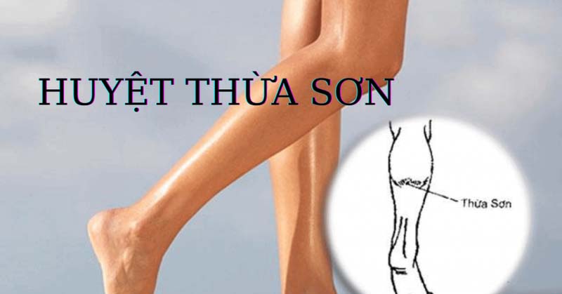 Huyệt Thừa Sơn: Vị trí, tác dụng và cách châm cứu, bấm huyệt