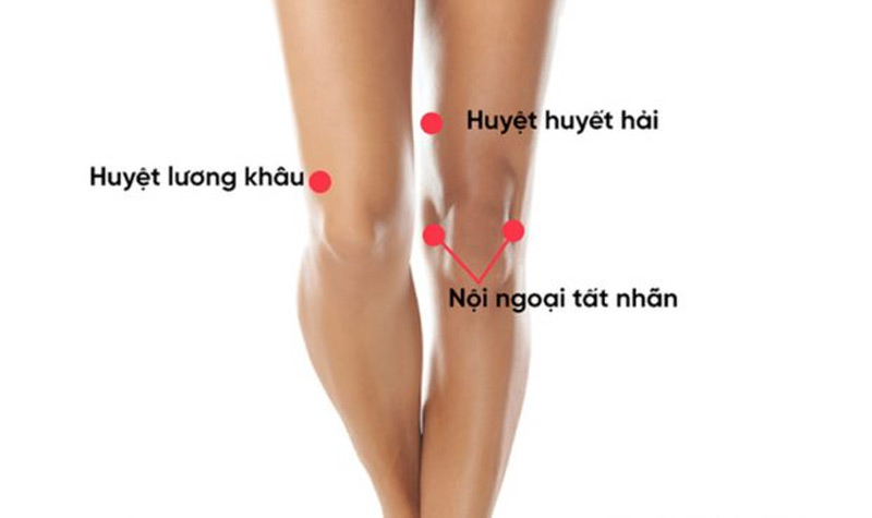 Huyệt Lương Khâu: Vị trí, tác dụng và cách châm cứu, bấm huyệt