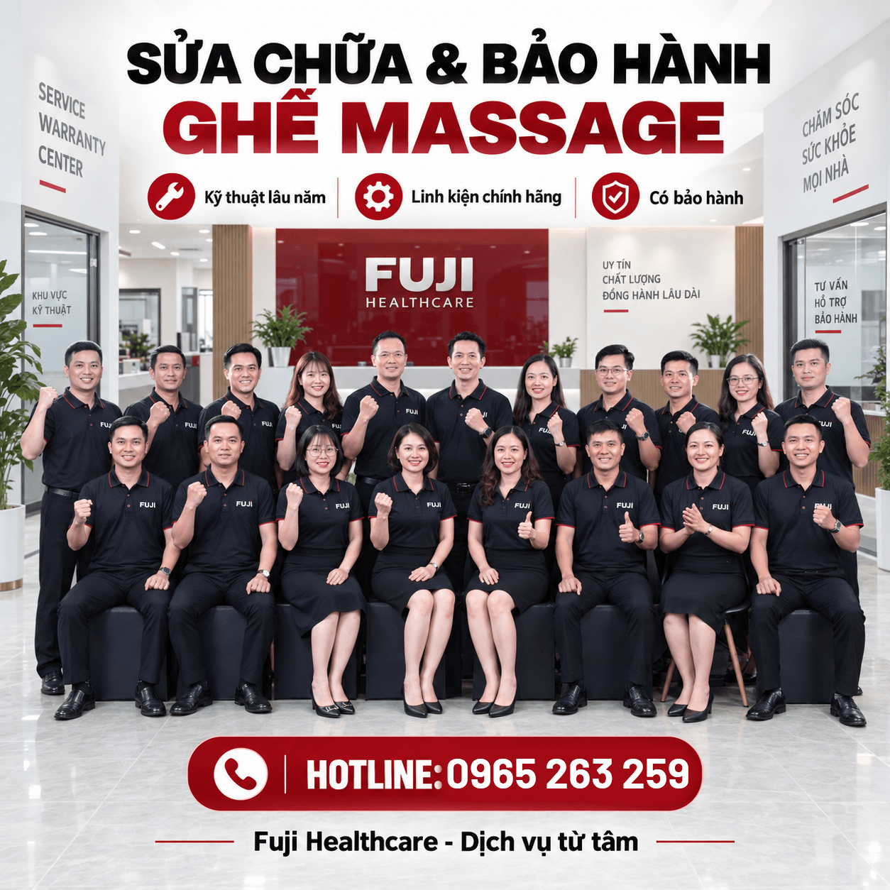 Sửa ghế massage tại Hà Tĩnh tận nhà, linh kiện chuẩn - 0965 263 259